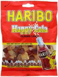 GUMMI HAPPY COLA BOTTLES 5oz 12ct
HARIBO - Package