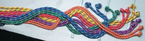 Champion Sports Nylon Jump Rope - 7 Feet - Set of 6 Colors