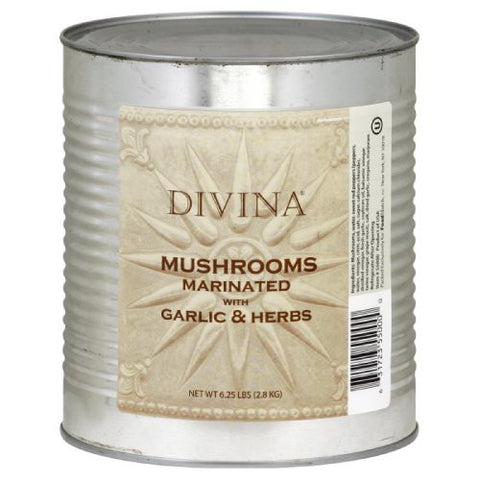 Divina Mushroom Marinade Garlic Herb 6.25 LB