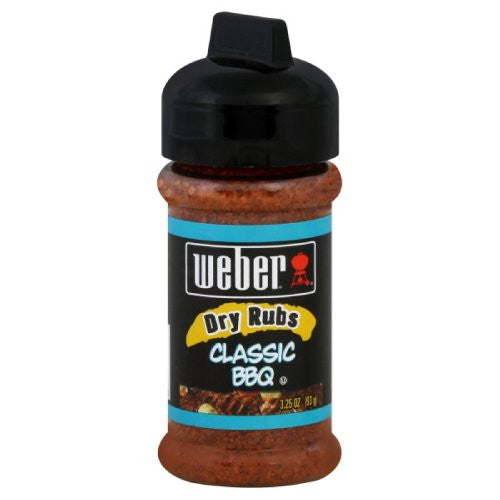 Weber Grill BBQ Rub, Classic 3.25 OZ