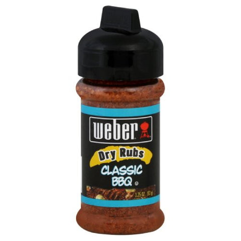 Weber Grill BBQ Rub, Classic 3.25 OZ