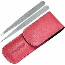 Petite Tweeze Set With Pink Case