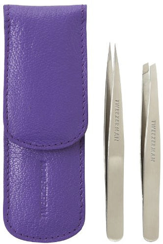 Petite Tweeze Set With Lavendar Case