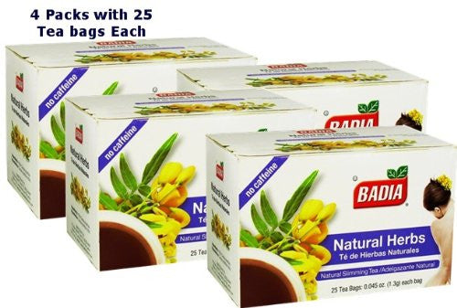 Badia Natural Herbs Tea Bags 25.0 BG