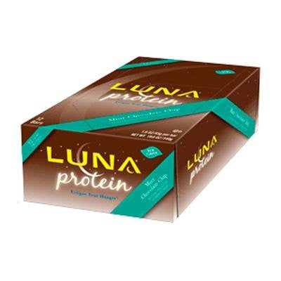Clif Bar Luna Protein Mint Chocolate Chip (12x1.59 Oz)