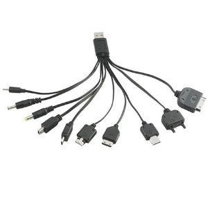 10in1 USB CAR CHARGER ADAPTER 4 SAMSUNG HTC iPhone iPod