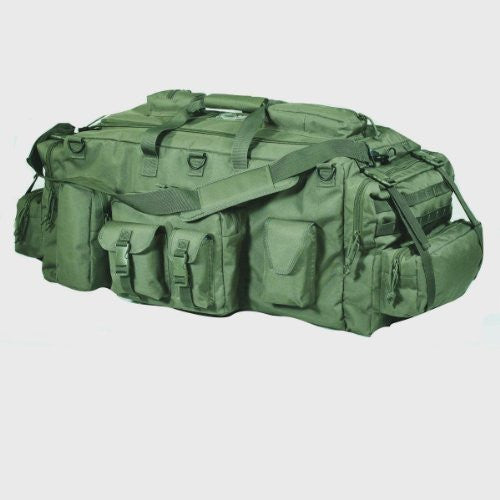 Voodoo Tactical Mojo Load-Out Bag with Backback Staps (Color: Olive Drab)