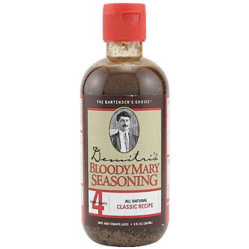 Demitris Original Bloody Mary Seasoning 8 oz, packed 6 per case