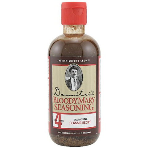 Demitris Original Bloody Mary Seasoning 8 oz, packed 6 per case