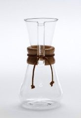 Chemex 3 Cup Coffeemaker with wood collar and tie