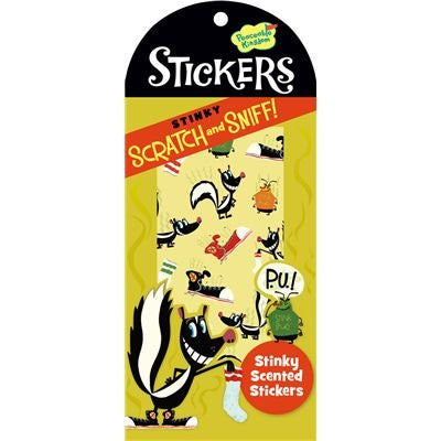 STINKY SCRATCH & SNIFF STICKERS