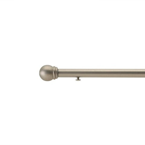 Umbra Ball 20-Inch to 36-Inch Swing Arm Drapery Rod (Color: Nickel)