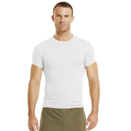 Tactical Compression Heatgear Tee - White, Small