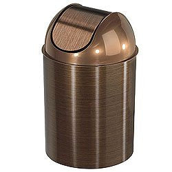 Mezzo Trash Can Color: Bronze