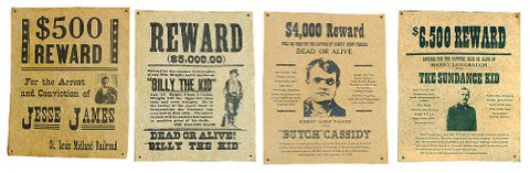 Wanted Poster - Billy the Kid