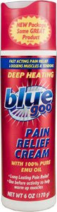 Blue Goo Pain Relief Cream 6oz