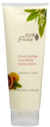 100% Pure Blood Orange Nourishing Body Cream (net wt. 8 fl oz / 236 ml)