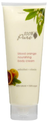 100% Pure Blood Orange Nourishing Body Cream (net wt. 8 fl oz / 236 ml)
