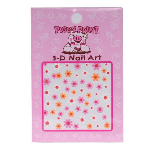 Piggy Paint 3-D Flower Nail Art