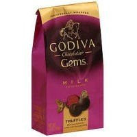 Godiva Chocolatier Gems Milk Chocolate Truffes 4 oz