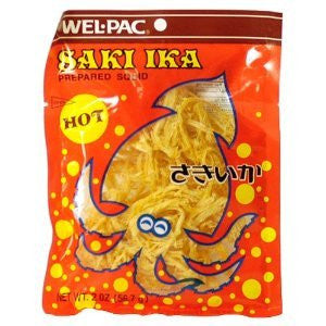 Wel Pac Cuttlefish Sake Ika Hot 2.0 OZ