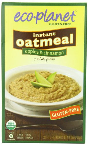 ECO PLANET Instant Oatmeal Apple & Cinnamon - 8.46 oz