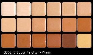 HD High-Definition Super Palettes (Super Palette- Warm)