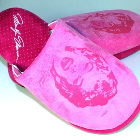 Marilyn Monroe Pink Polka Dot Slippers