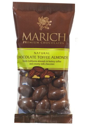 Chocolate Toffee Almonds 2.1 OZ