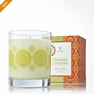 Thymes Mandarin Coriander Aromatic Candle