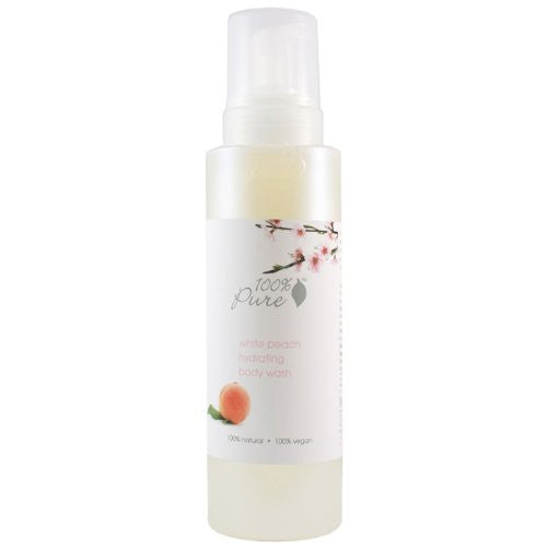 100% Pure 100% Pure Hydrating Body Wash - White Peach 17 oz