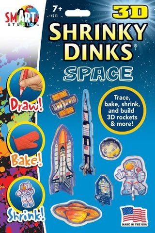 3D Space Shrinky Dinks