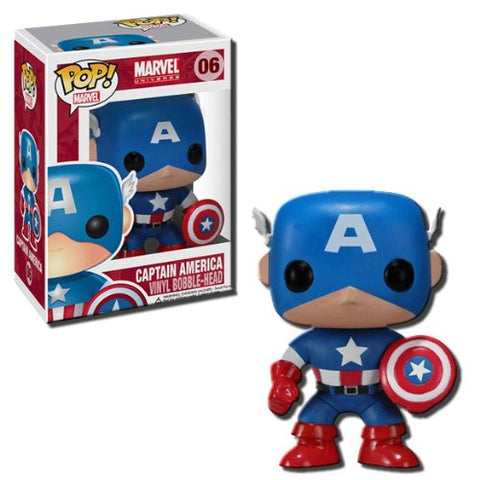 Funko POP! Marvel 4 Inch Vinyl Figure Captain America