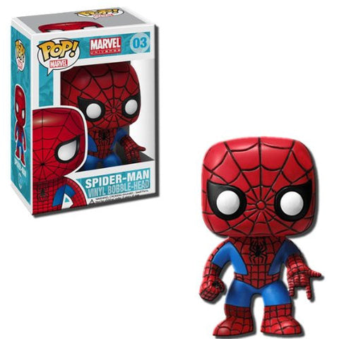 Funko POP! Marvel 4 Inch Vinyl Bobble Head Figure - Spider Man