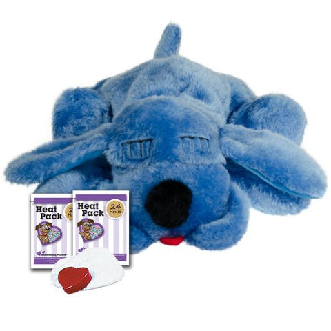 Snuggle Pet Products Snuggle Puppies Behavioral Aid Toy for Pets, It's a Boy, Blue