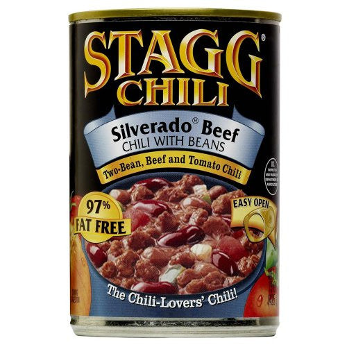 Chili with Beans, Silverado Beef 15.0 OZ (Pack of 6)