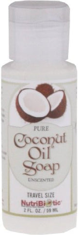 Pure Coconut Oil Soap, Unscented 2 oz.