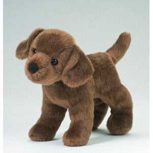 Brownie Chocolate Lab 8" by Douglas Cuddle Toys