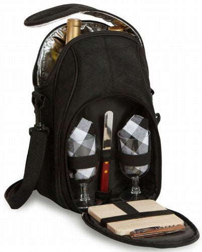 BRAVA Wine & Cheese Tote Black
