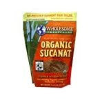 Wholesome Sweetners Sugar Cane Organic Zip Pack 16.0 OZ (Sucanat)