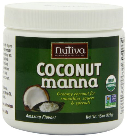 Nutiva Coconut Products Coconut Manna At least 95% Organic 15 oz