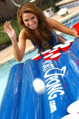 Floating Beer Pong Raft
