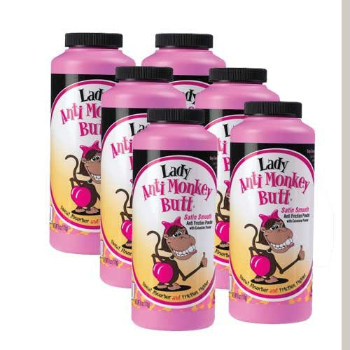 Lady Anti Monkey Butt Powder, 6 oz