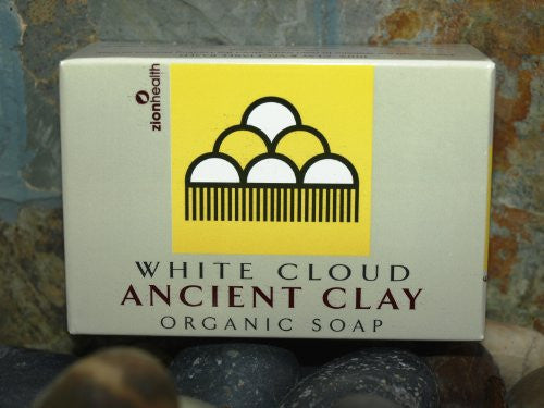 Zion Health White Cloud Ancient Clay Organic Soap 6oz