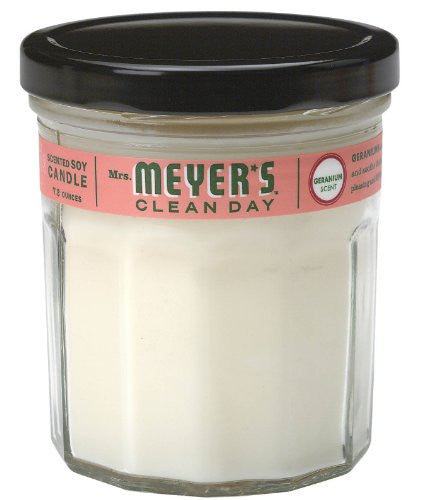 Soy Candle, 7.2 oz. - Geranium