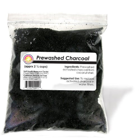 Activated Coconut Charcoal, Prewashed. 2.25 cups