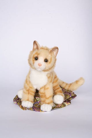Peaches Orange Tabby Cat 16" by Douglas Cuddle Toys