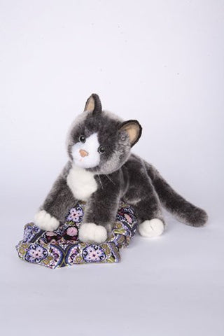 Cloudy Grey Tabby Cat 16" by Douglas Cuddle Toys