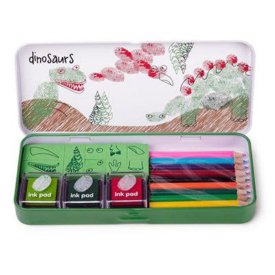 Finger Printing Art Set - Dinosaurs