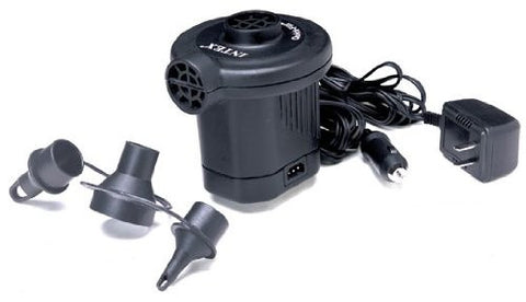 Intex 66626 Quick-Fill Electric Pump 12Volt 3 Nozzles (07825766626)